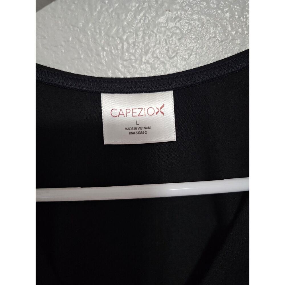 Capezio Girls Classic High Neck Tank Leotard W Ballet Legline Black Size Large - Picture 6 of 6